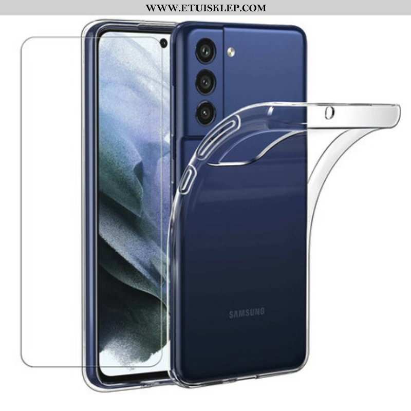 Etui do Samsung Galaxy S21 FE I Ekran Ze Szkła Hartowanego